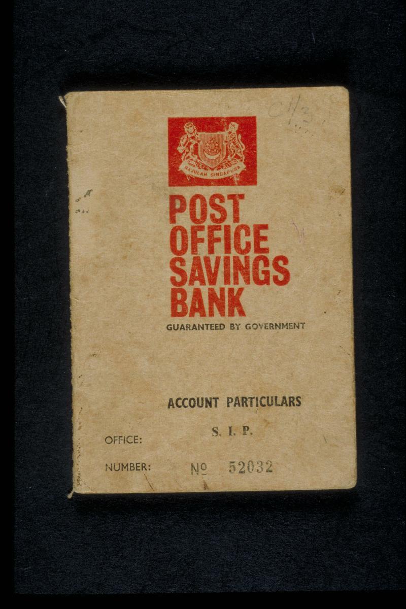 Post Office Savings Bank passbook