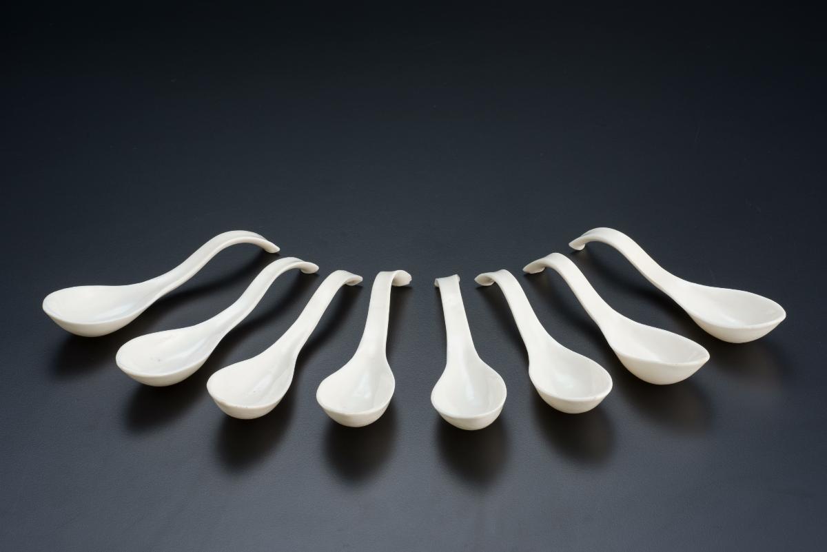 Set of eight spoons