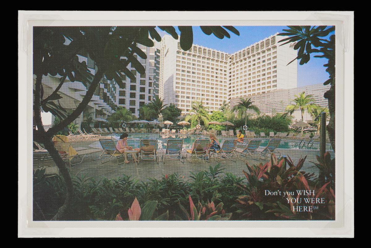 The Lanvin boutique at the Hyatt Regency Hotel