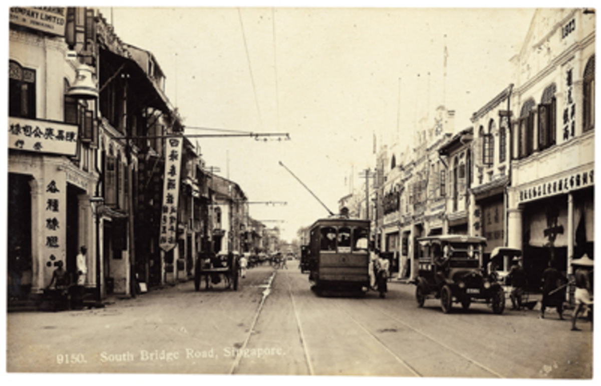 c1920 South Bridge Road Postcard
