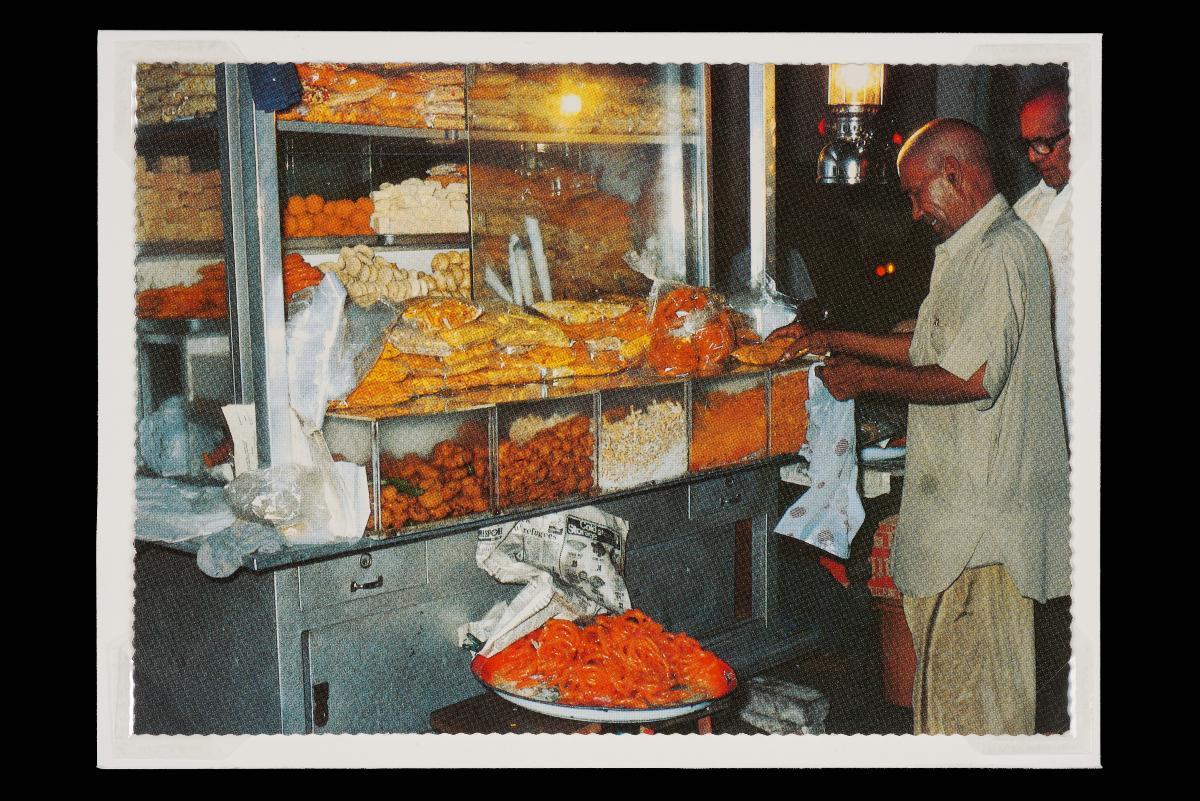 An Indian hawker in Little India