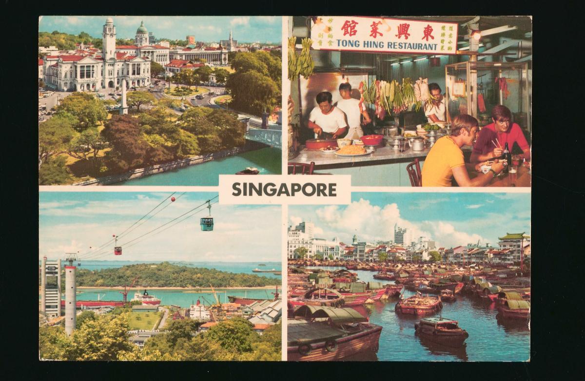 Singapore postcard
