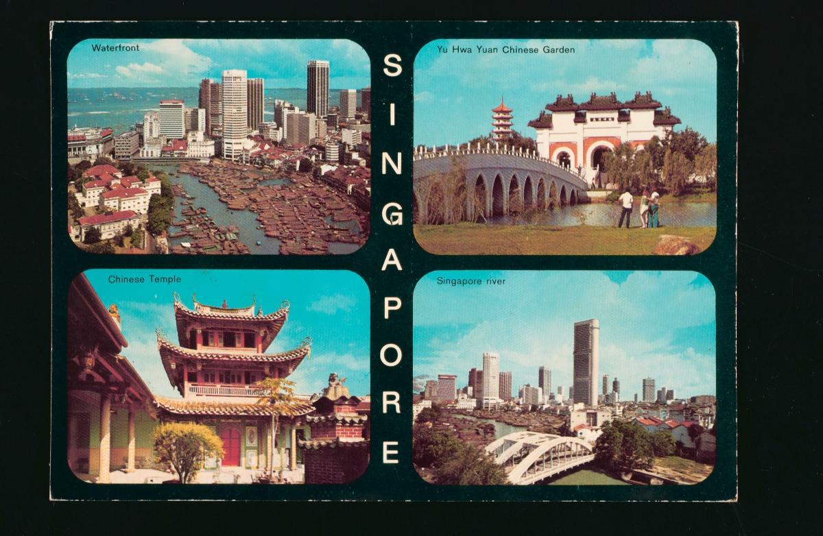 Singapore postcard