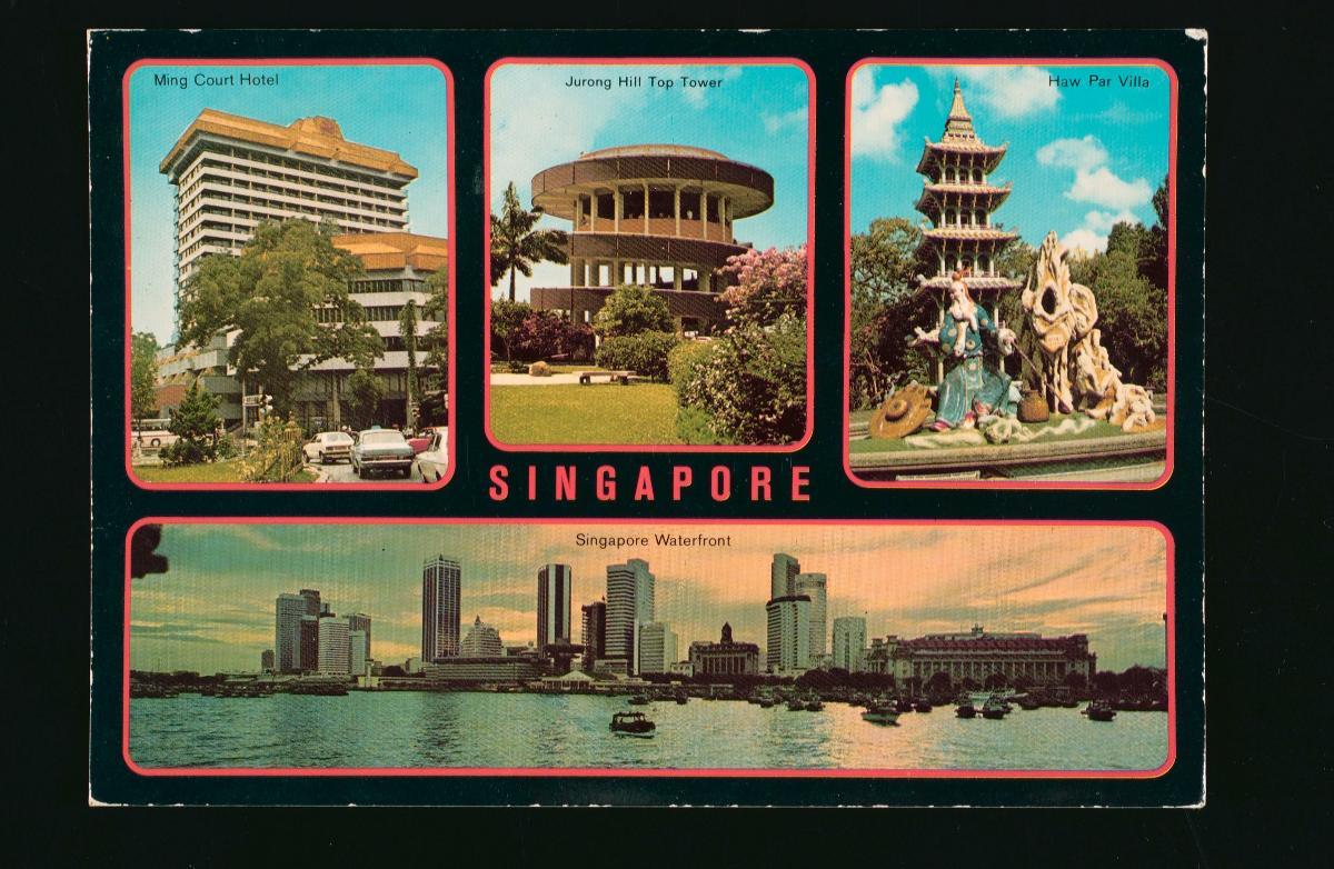 Singapore postcard