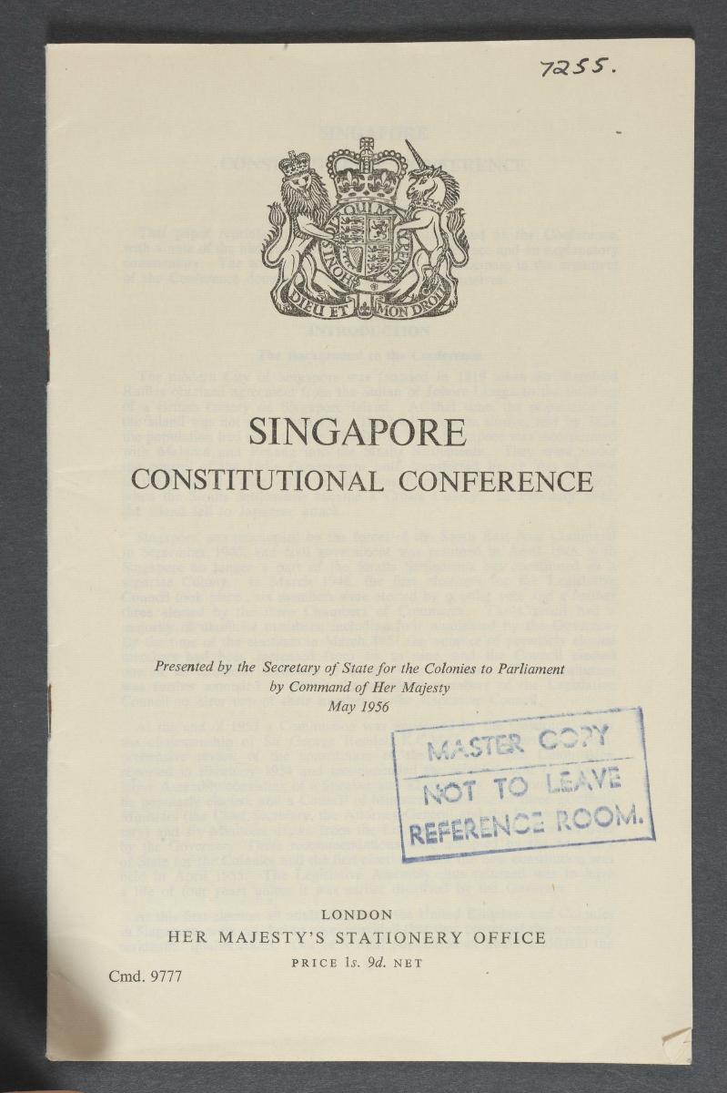 ‘Singapore Constitutional Conference’