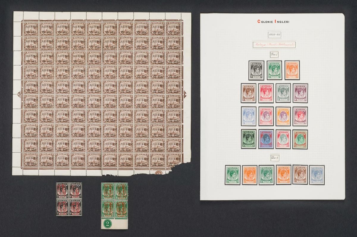 Stamps Issued During the Japanese Occupation