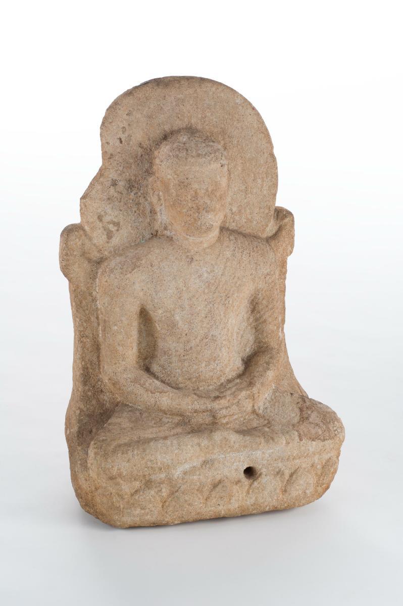A Dolomite Stele of Buddha