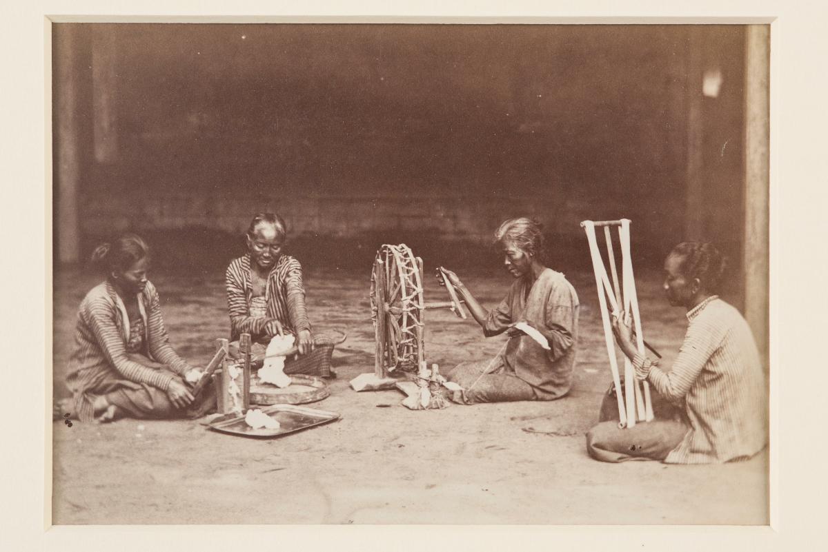 Untitled (Spinning cotton)