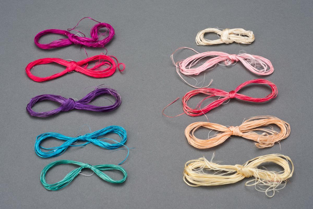 10 skeins of floss silk