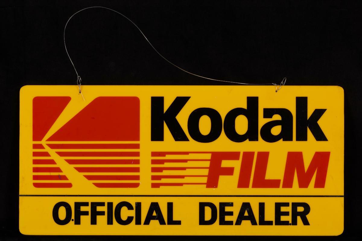Kodak film dealer's signboard