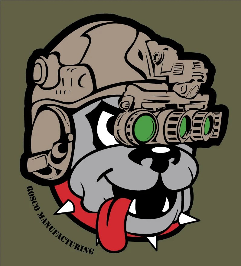 Rosco Quad Dog TShirt Rosco Manufacturing