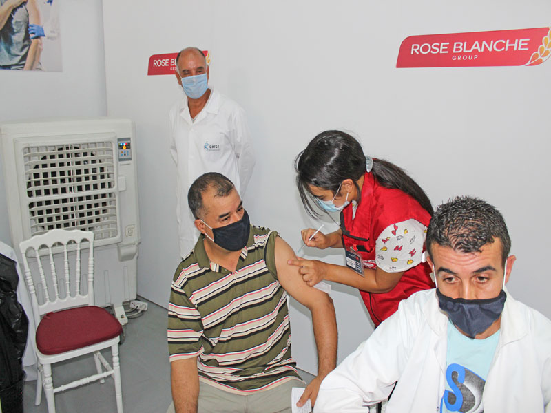 Démarrage de la campagne de vaccination chez Rose Blanche Group Rose Blanche Group