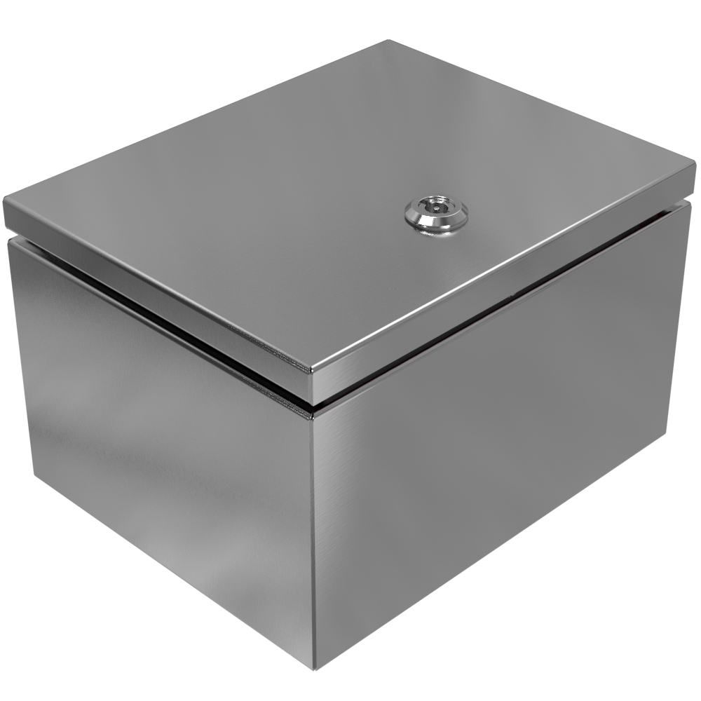 Stainless steel enclosures Industrial stainless steel hinged 200 x 250