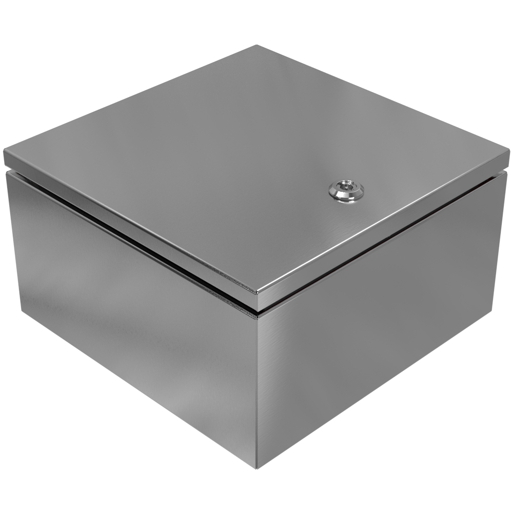 Stainless steel enclosures Industrial stainless steel hinged 300 x 300