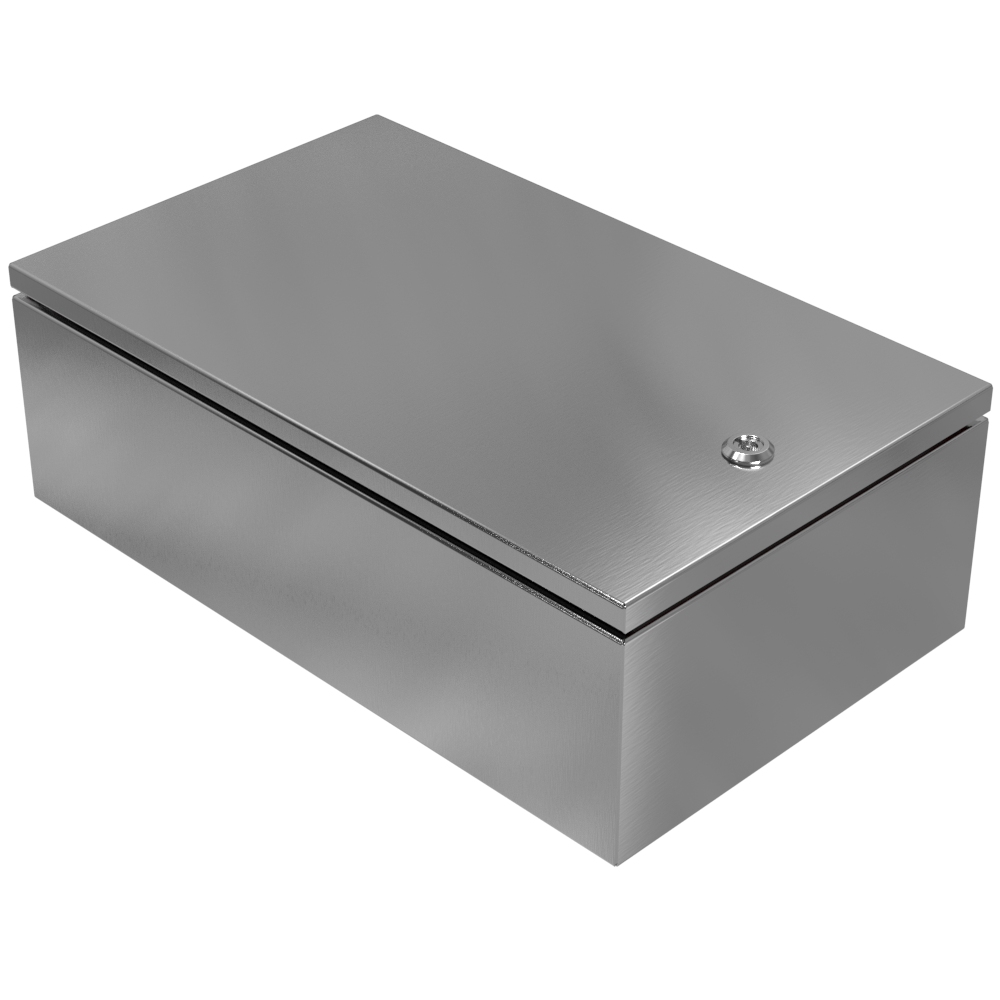 Stainless steel enclosures Industrial stainless steel hinged 500 x 300