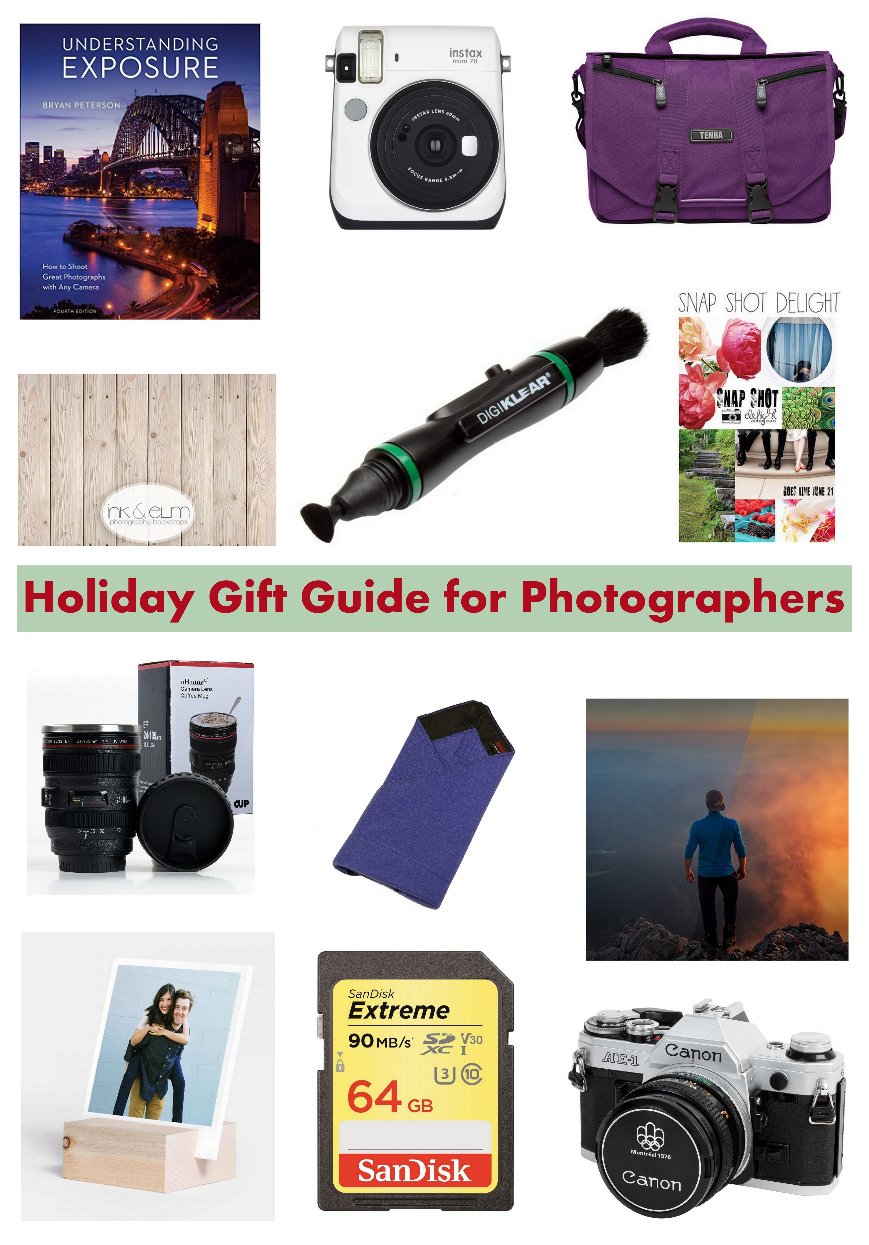 Holiday Gift Guide for Photographers • Rose Clearfield
