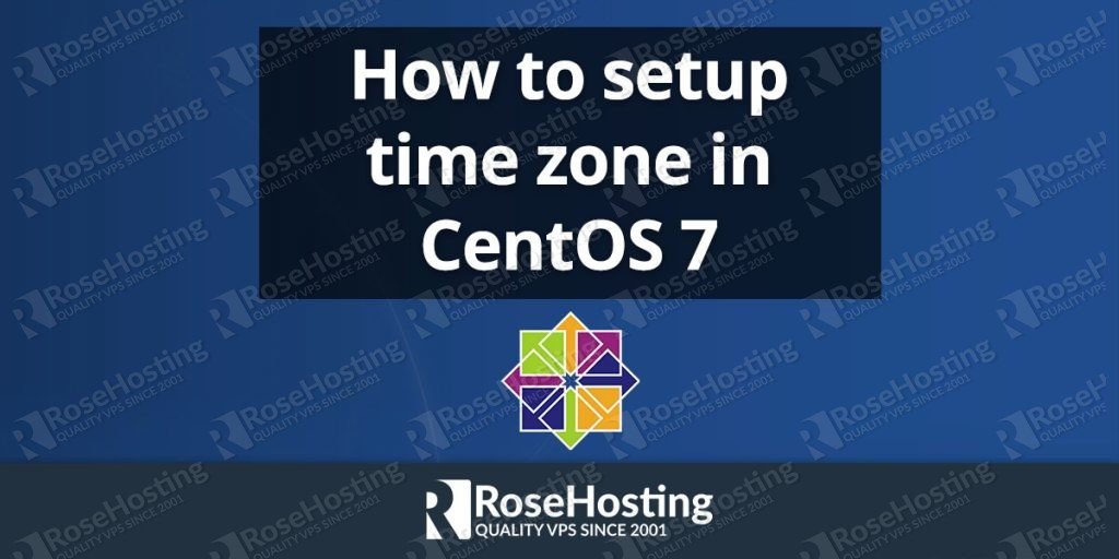How to set up time zone on CentOS 7