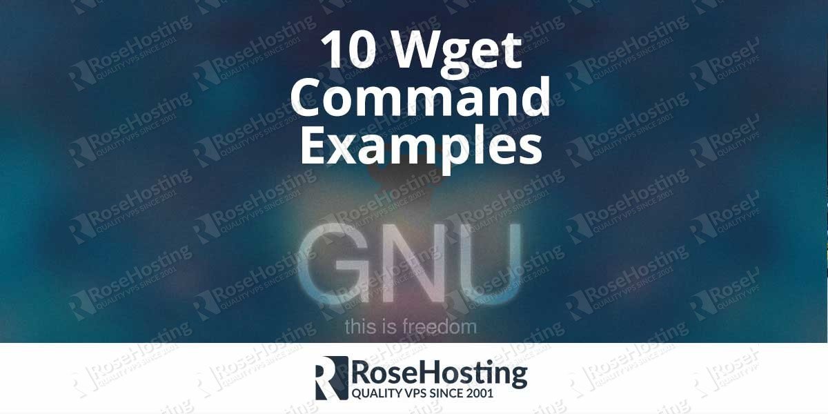 Wget Command Examples RoseHosting Blog