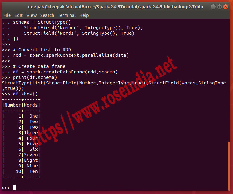 How To Create List From Dataframe Column In Pyspark