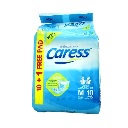 Caress Adult Diaper Basic Medium 10X1S Rose Pharmacy Medicine Delivery