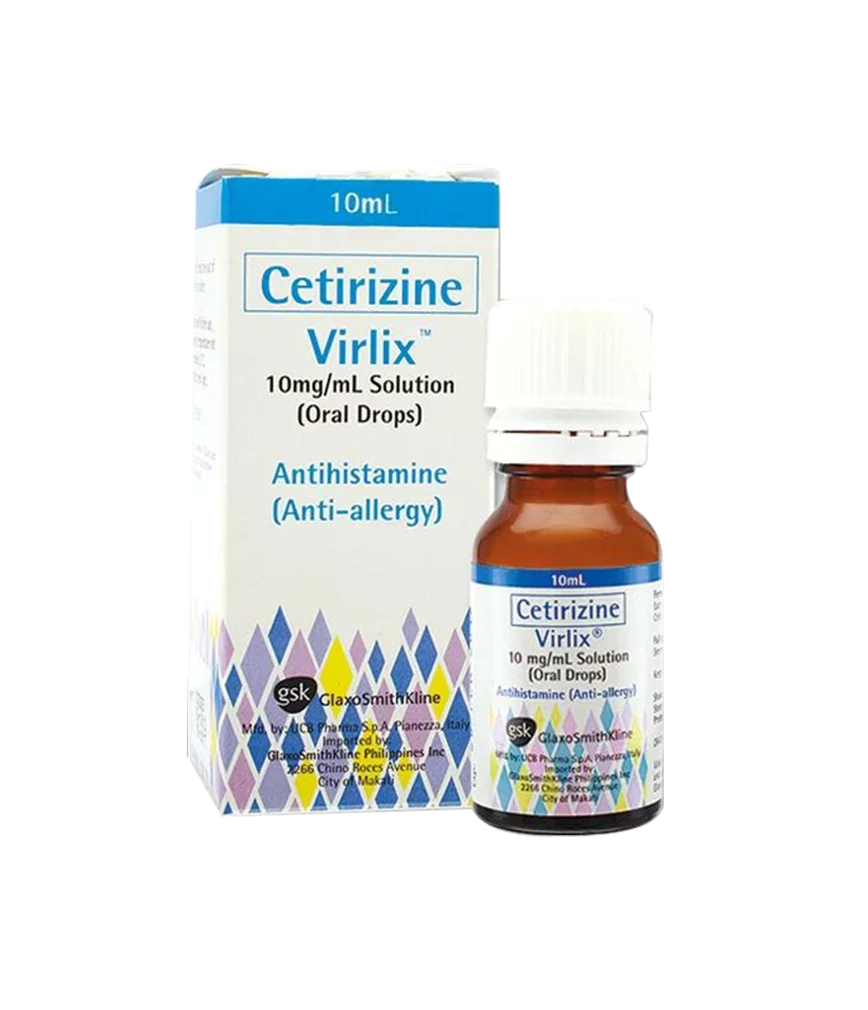 Virlix 10Mg Drops 10Ml Rose Pharmacy