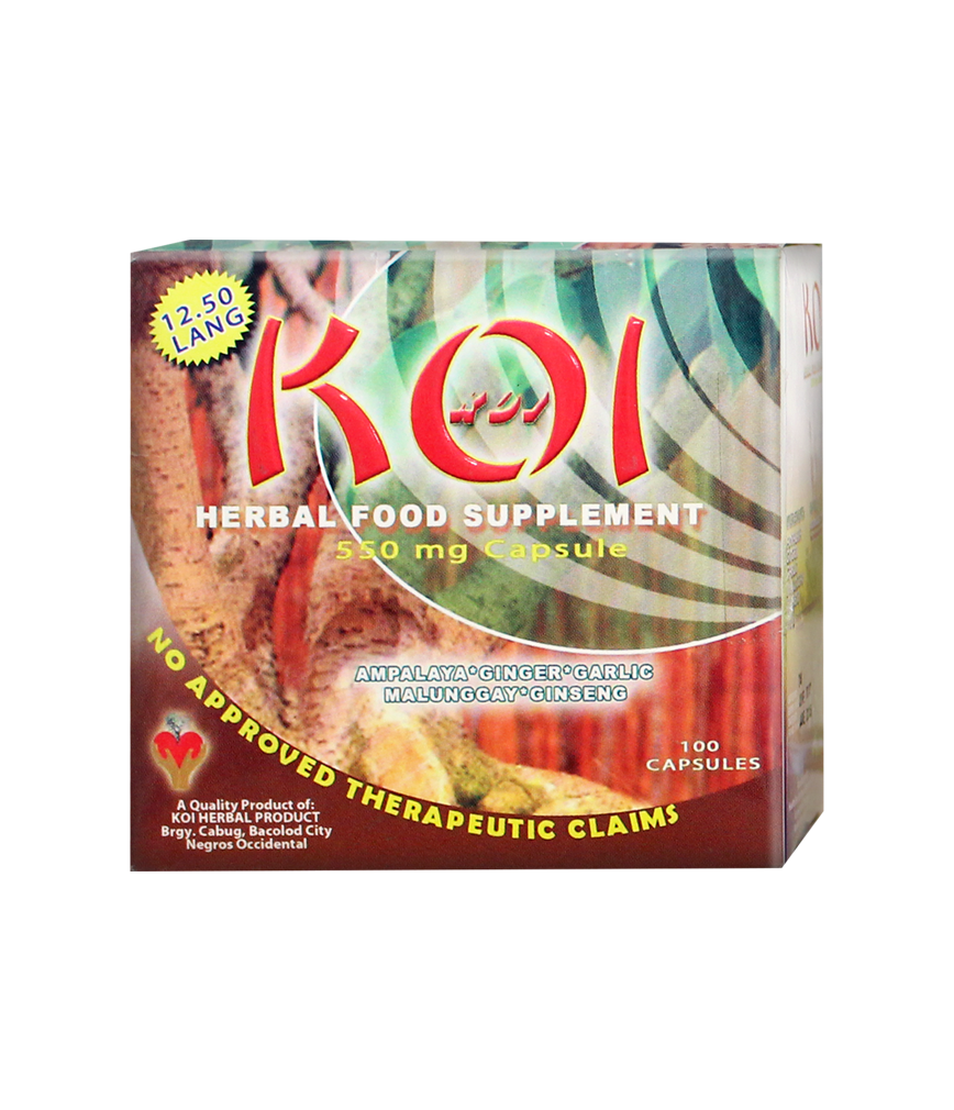 Koi Herbal Capsules 550Mg Rose Pharmacy