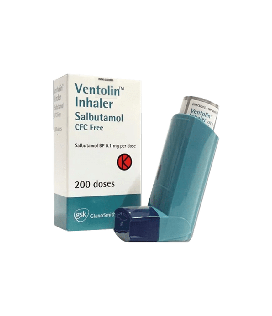 Ventolin 100Mcg Inh 200D Rose Pharmacy Medicine Delivery