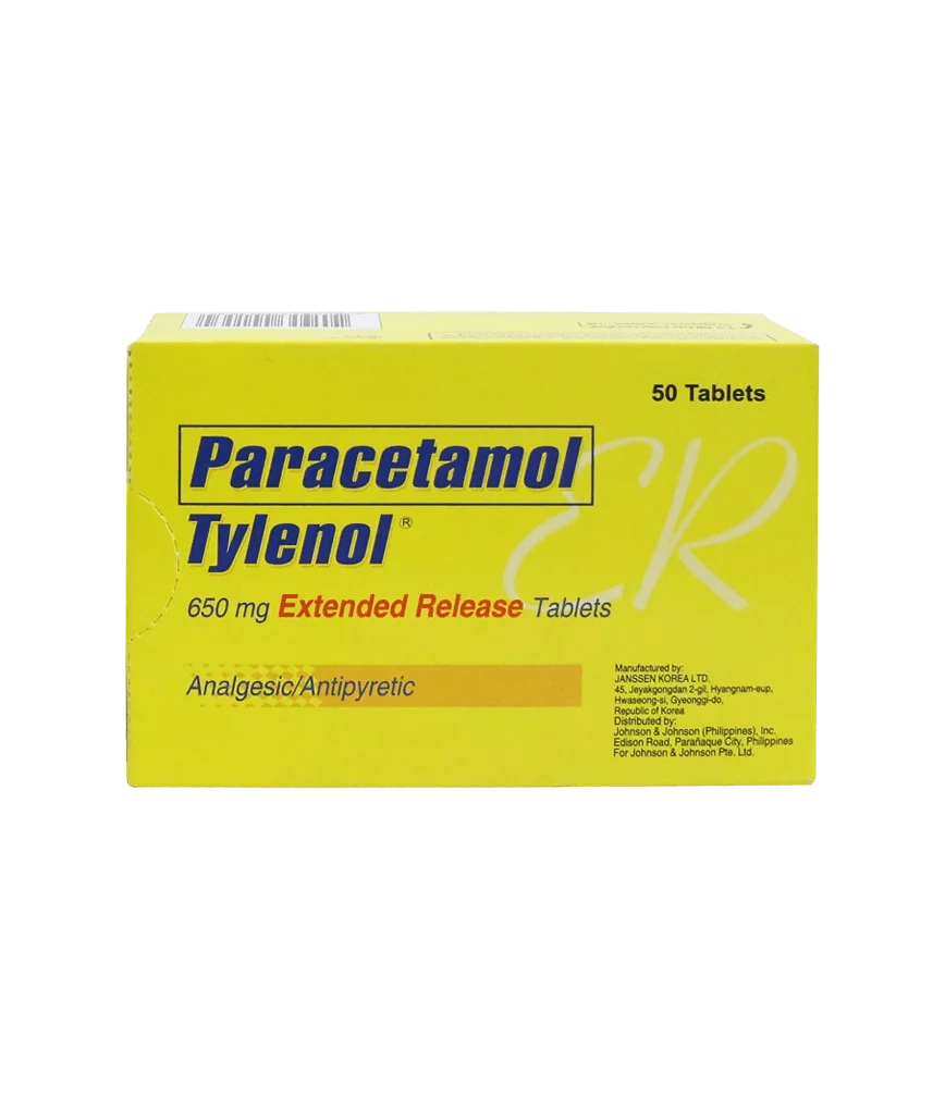 TYLENOL ER 650MG TABLET Rose Pharmacy