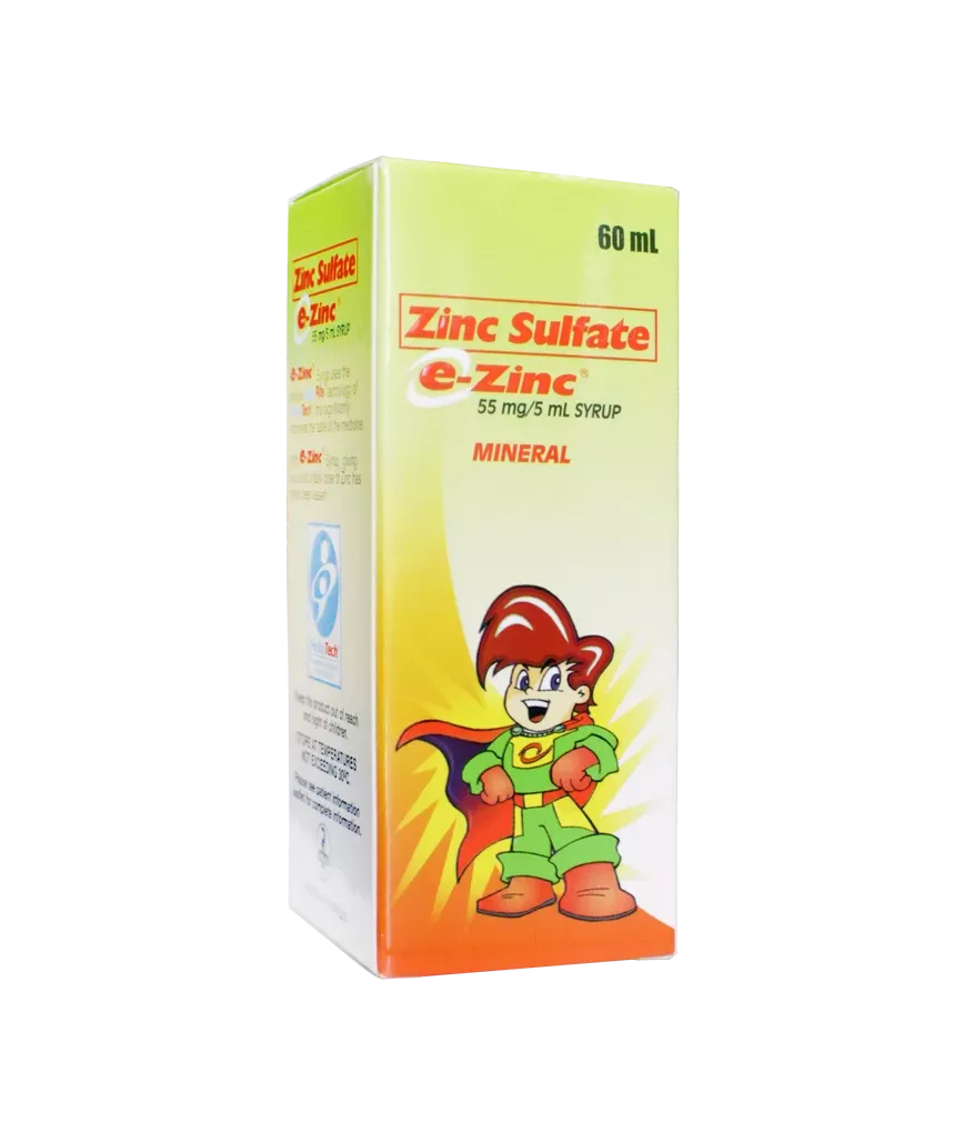 EZinc Syrup 60Ml Rose Pharmacy Medicine Delivery