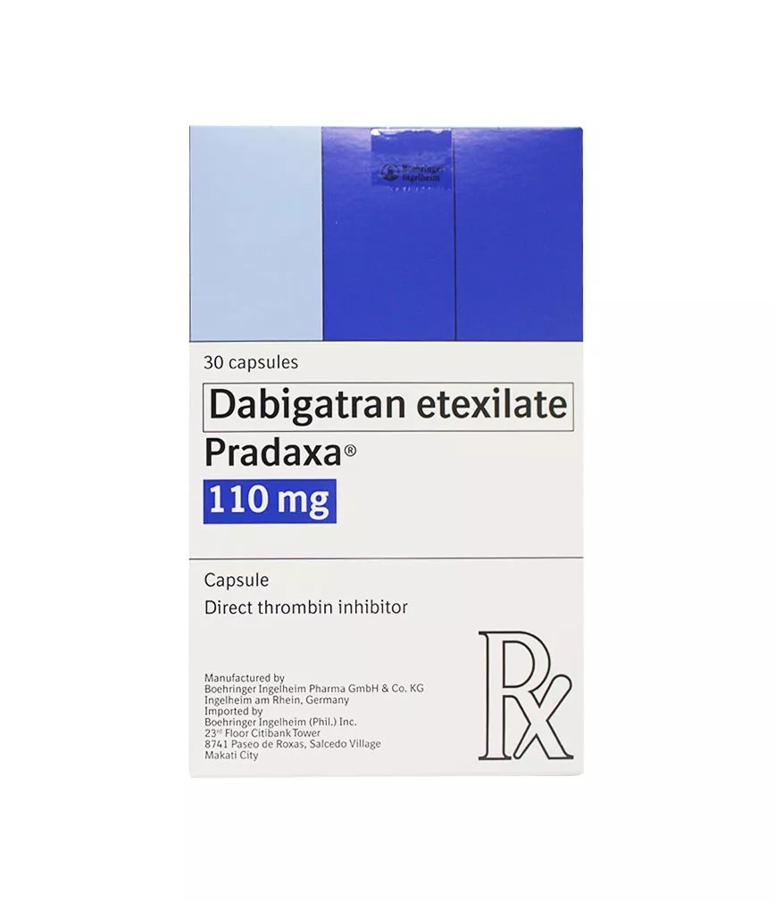 Pradaxa 110mg Capsule Available at Rose Pharmacy.
