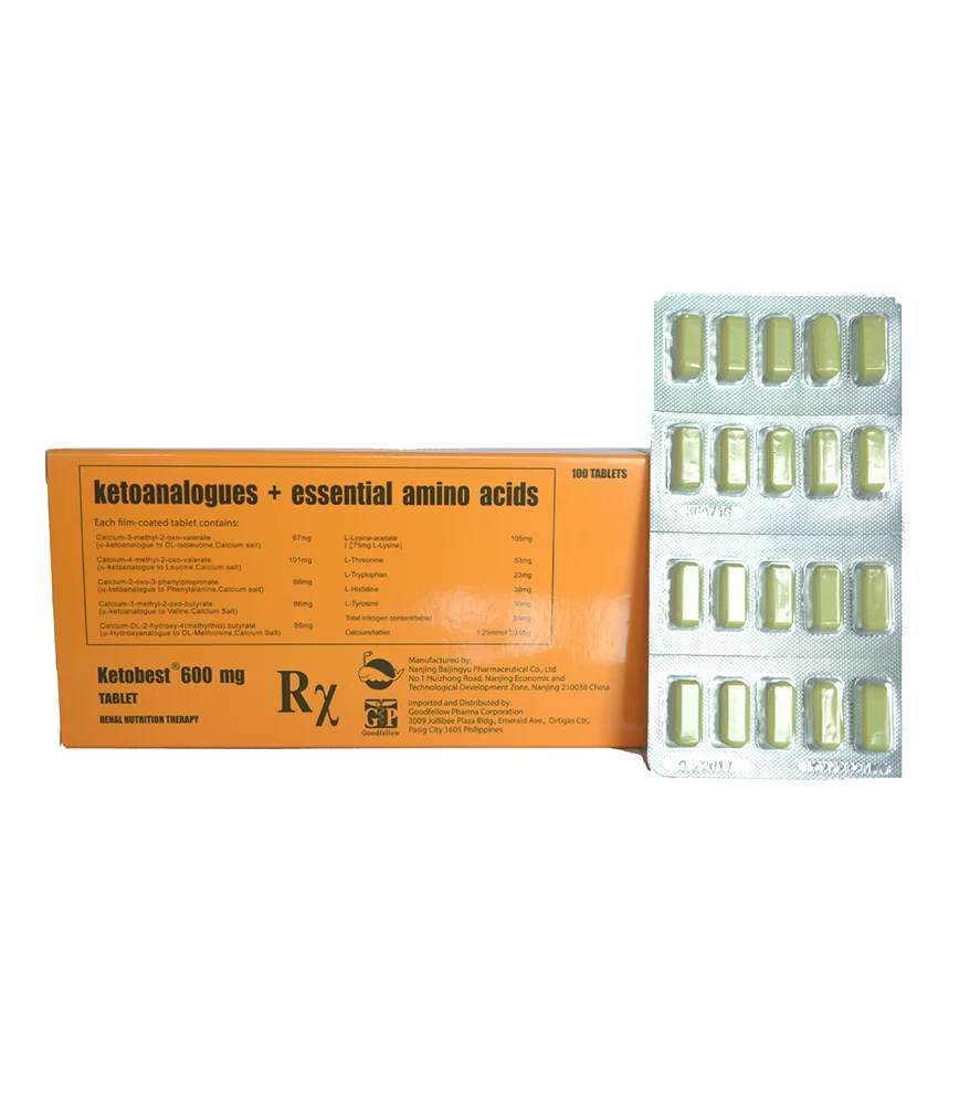 KETOBEST 600MG FC TABLET Rose Pharmacy