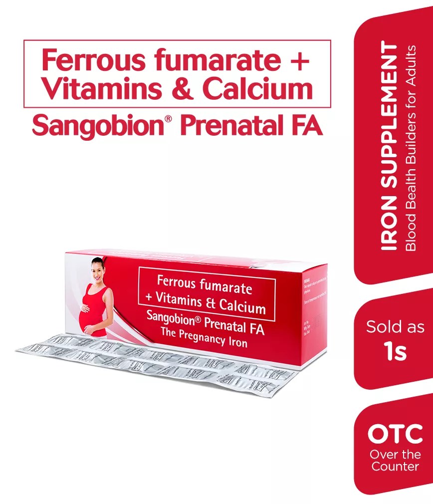 Sangobion Prenatal Fa Capsule Rose Pharmacy Medicine Delivery