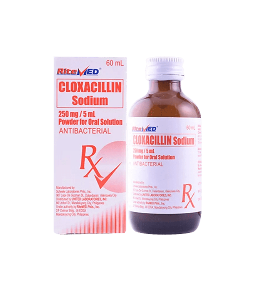 CLOXACILLN 250/5ML SUSPENSION 60ML RITEMED Rose Pharmacy