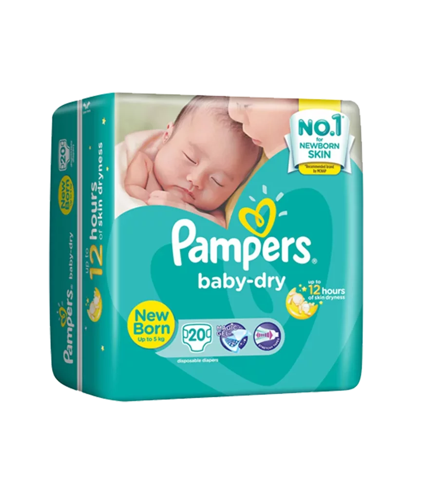 Pampers Bb Dry New Born 40X1S Rose Pharmacy Medicine Delivery