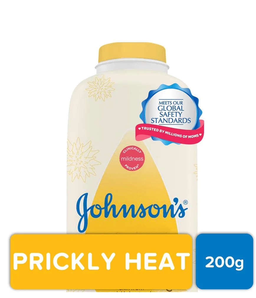 Johnson & Johnsons Baby Powder Prickly Heat 200G Rose Pharmacy