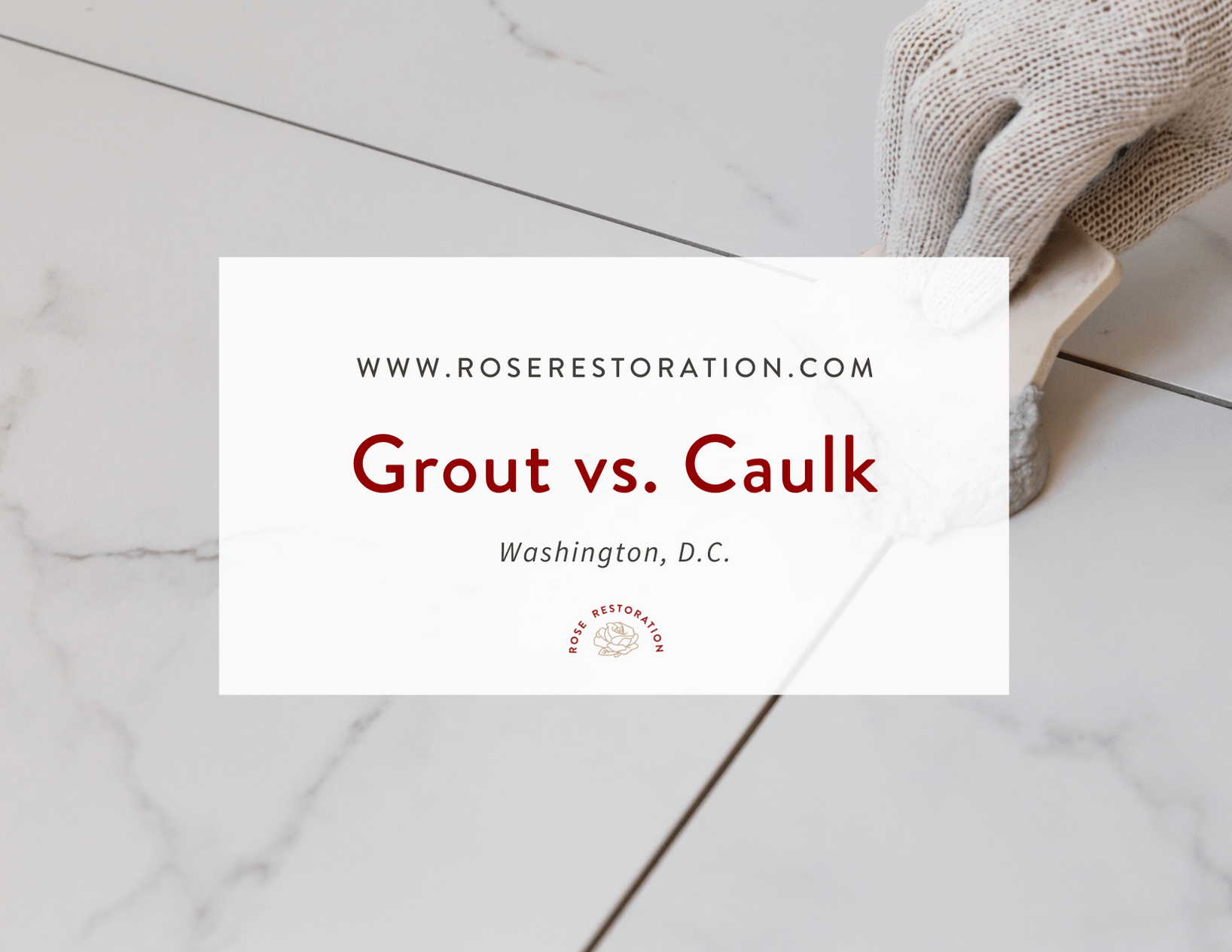 Grout vs Caulk: What is the Difference? – Rose Restoration