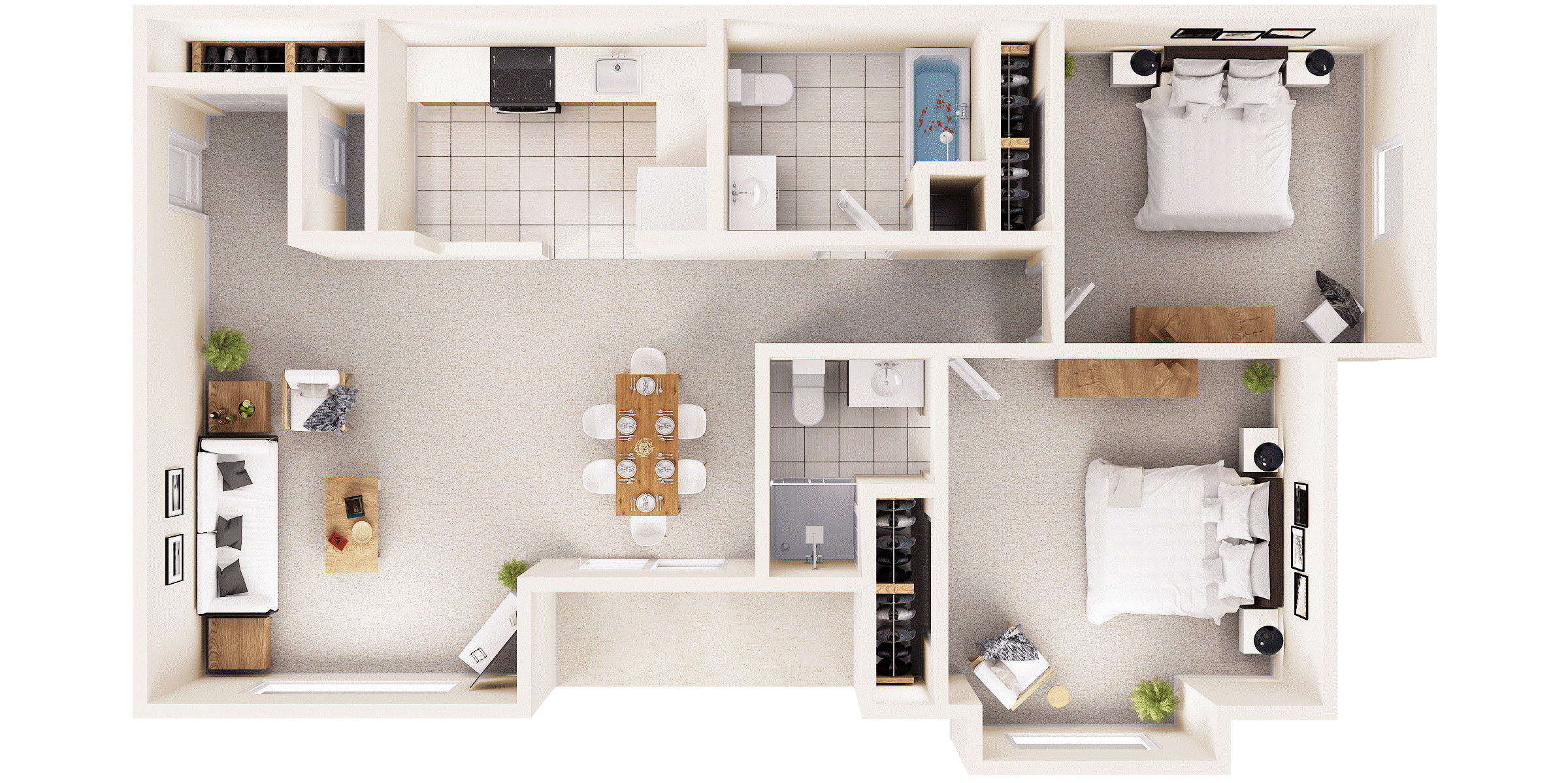 Shaker Run Rosetti Properties