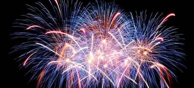 Rocklin Fireworks at JohnsonSpringview Park Roseville Today