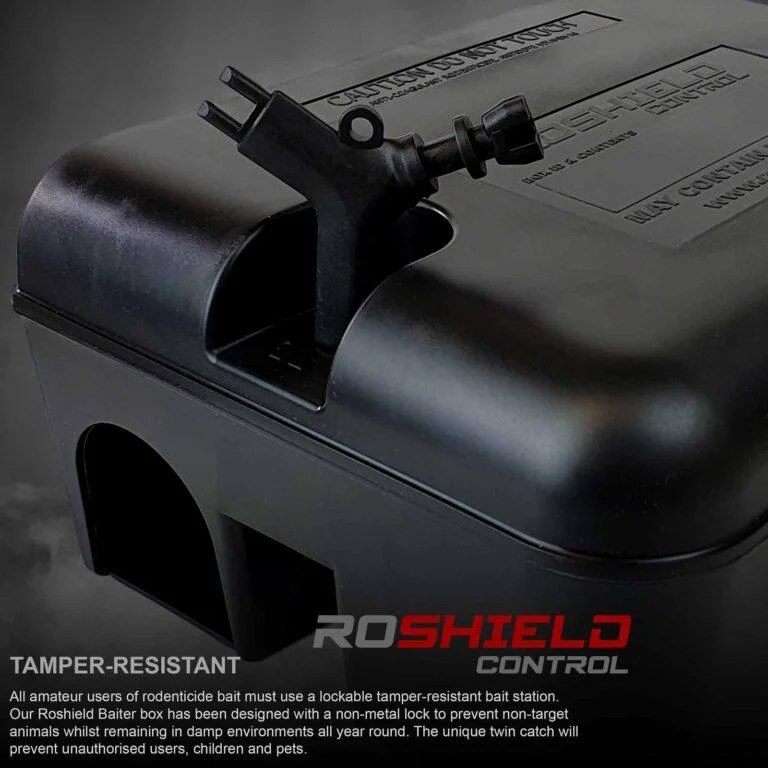 Roshield Baiter TamperResistant Bait Station Box Roshield