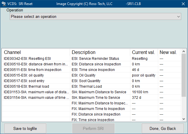 Can't change value in vcds.