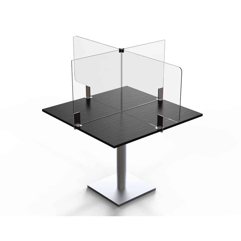 Avant Guarde™ Acrylic Table Divider Kit for 36"x36" Round or Square