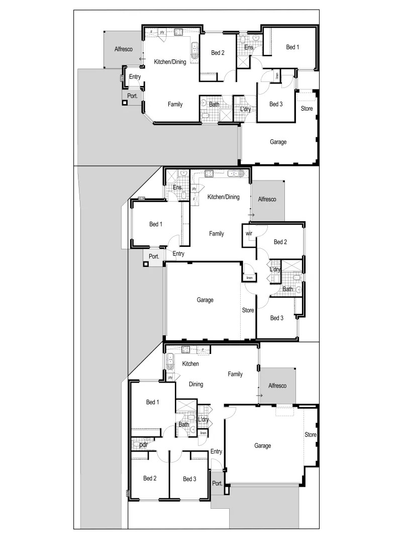 Triplex Developments Perth Triplex Builders and Design Ross North Homes