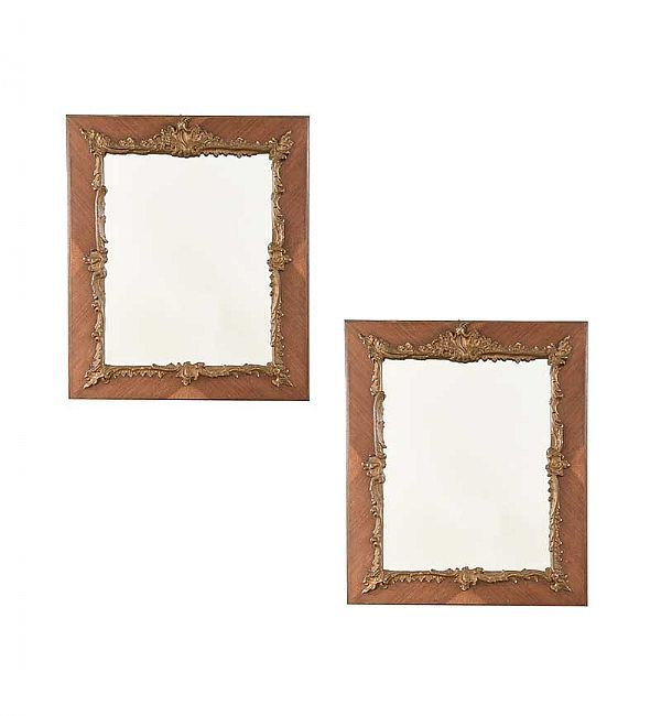 PAIR OF VICTORIAN WALL MIRRORS