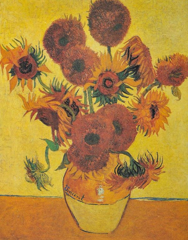 SUNFLOWERS by Vincent Van Gogh