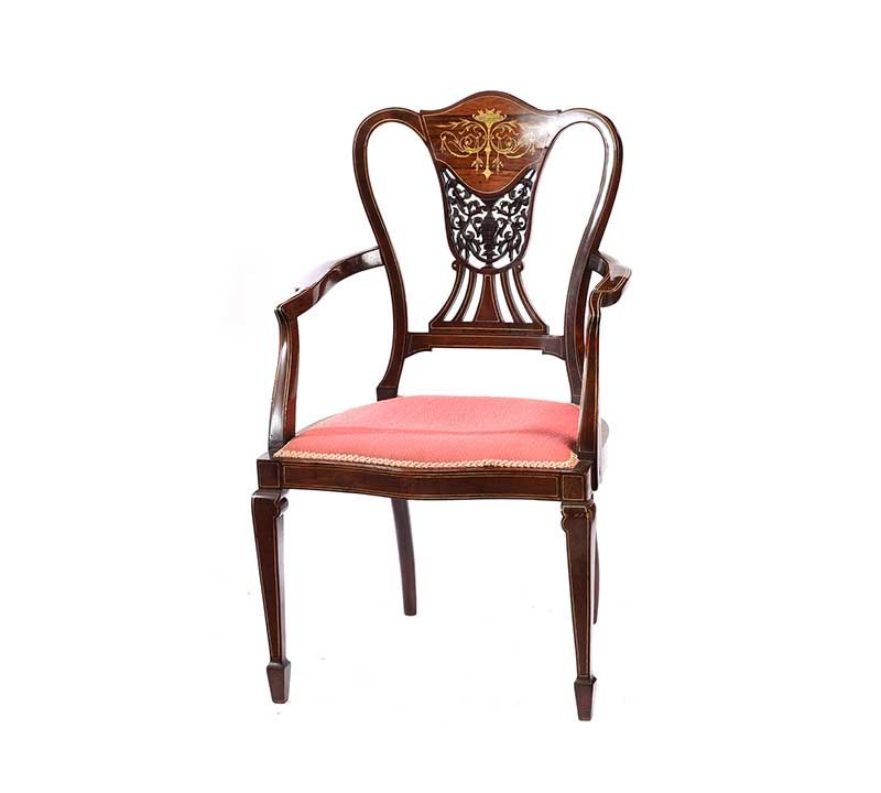 EDWARDIAN PARLOUR CHAIR