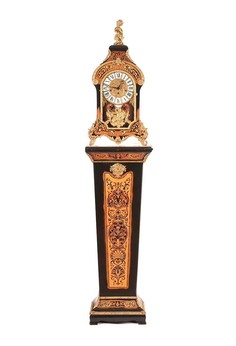 REPRODUCTION BOULLE MANTEL CLOCK