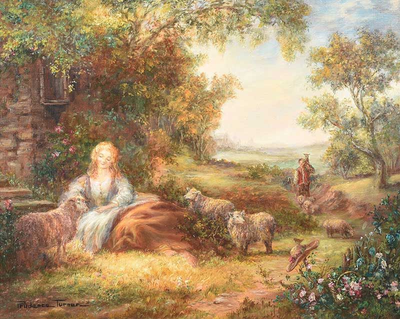 GILT FRAMED OIL PAINTING