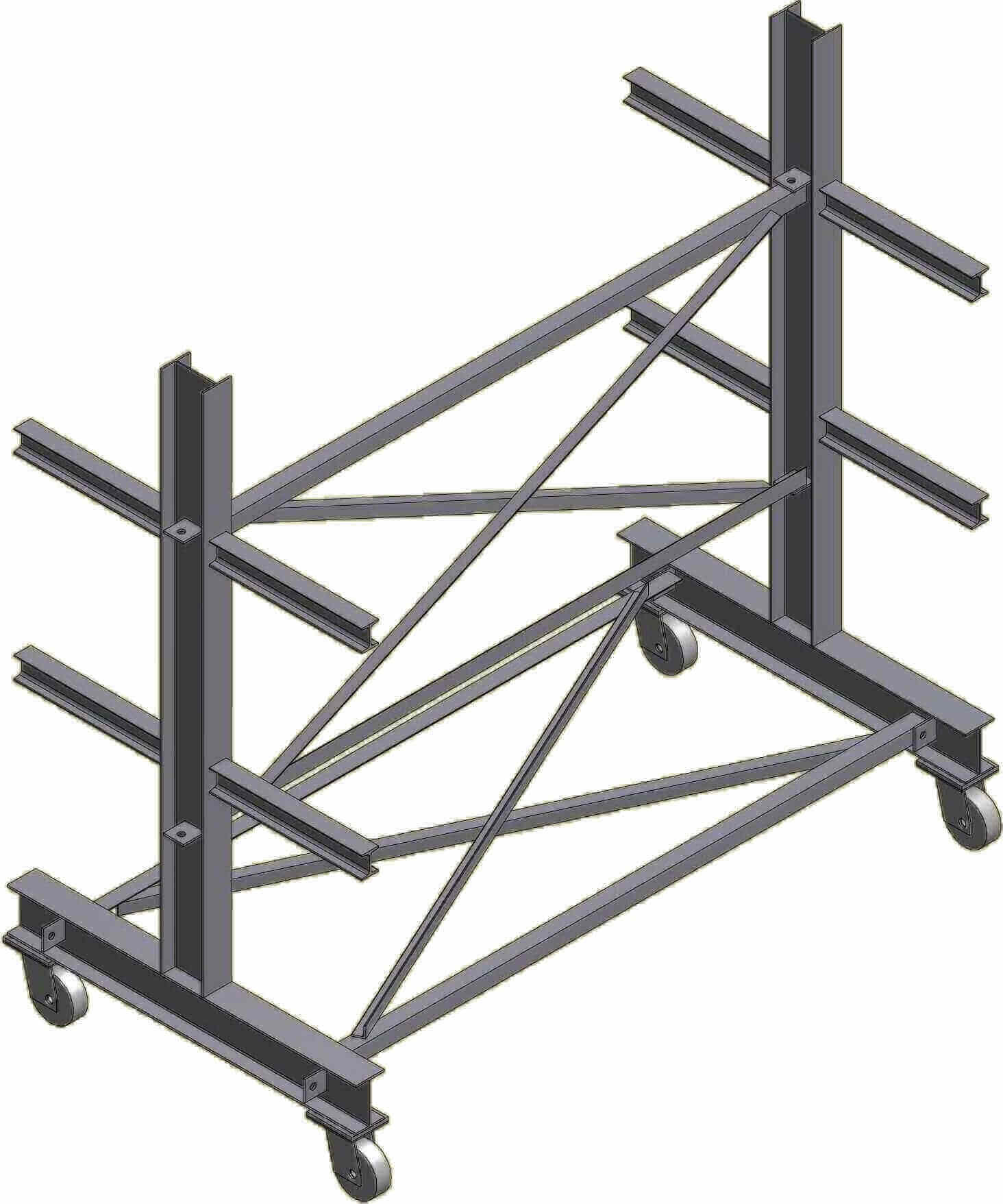 Heavy Duty Rack Stanchions Industrial Stanchion Racks