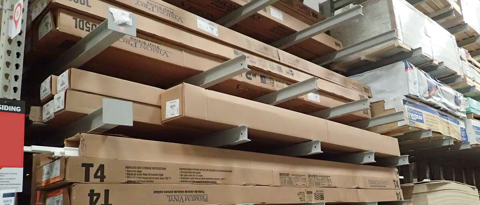 Industrial Storage Racks For Siding Vinyl Siding Storage