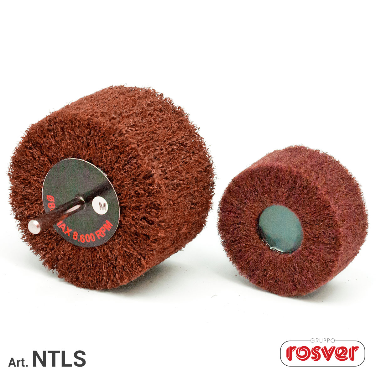 Nonwoven Flap Wheels with Shaft Rosver Abrasives